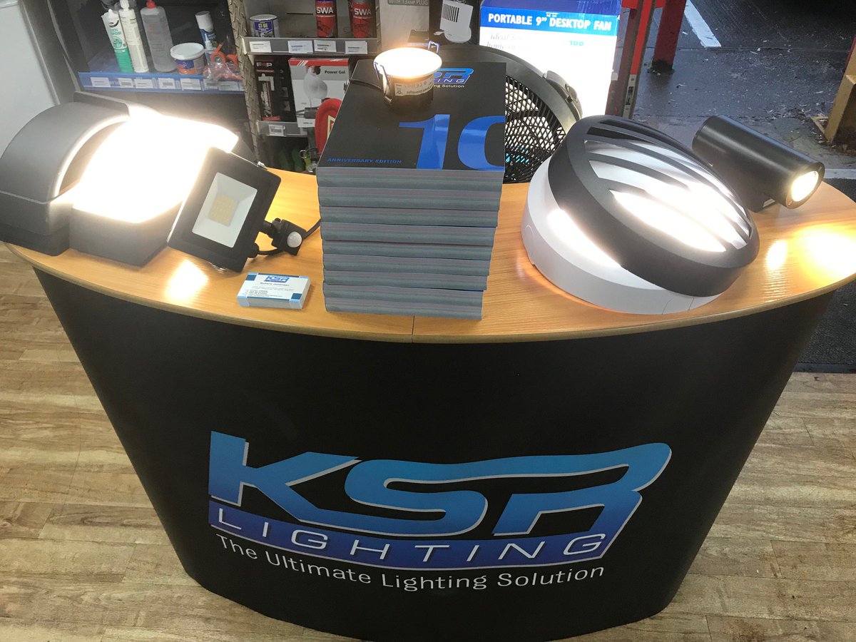 KSRLighting's tweet photo. We're at @cefonline #Bilston hosting a breakfast morning now! We have copies of our issue 10 catalogue and our latest lighting products on display for you.
Join us now until 2.00pm to see demonstrations on our new smart lighting range and app too!
#KSRLighting #CEF #lighting https://t.co/xn3Repxm7k