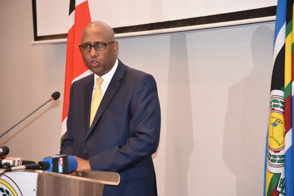EACAffairsKenya's tweet photo. "There is need to figure out how we can capture more value as EAC to create value chain from our Produce."-@AdanMohamedCS 
#EACtrading https://t.co/hsISXqGDAe