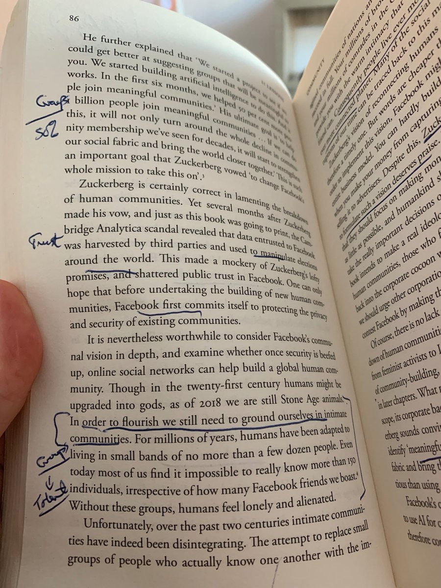 RobOfTheGreen's tweet photo. When I read, I tend to underline words and sentences free-hand and make notes on the side. It's a 'good enough' approach and works for me. 

It got me thinking, what does your underlining style look like? 

#reading #underlining #goodenough #personaldevelopement #learning https://t.co/RpYHSiOndo