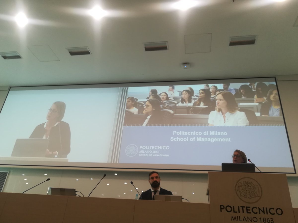 #raffaellacagliano apre i lavori #TEHRConf40 di @TopEmployersIT che per il 4 anno ospitiamo al <a href="/polimi/">Politecnico di Milano</a> #SoMPolimi