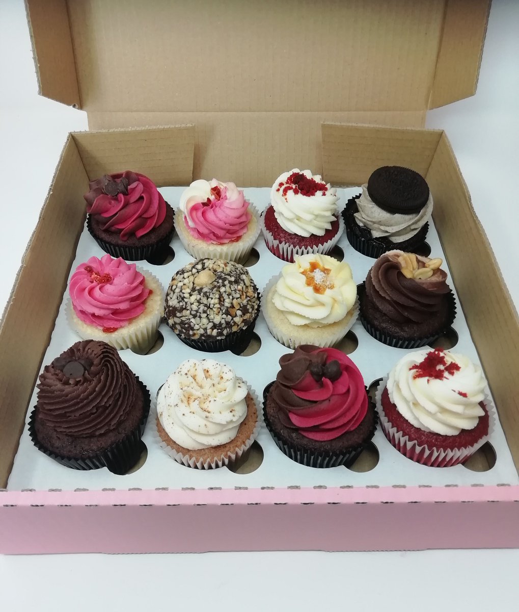 MsCupcakeUK's tweet photo. Stuck at home cause of the weather? We can deliver via @UberEats and @Deliveroo. #NeverGoWithout https://t.co/s33QqC35cY