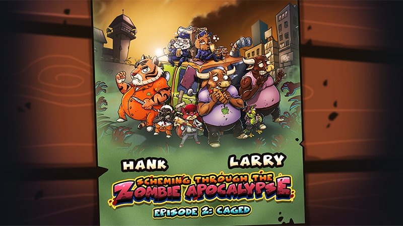EntForge's tweet image. We have some great news! Scheming Through The Zombie Apocalypse: Episode 2 development is back on track. Check out what Hank and Larry have to say about that:
youtu.be/lebf1WlBCic

Add to your Wishlist:
store.steampowered.com/app/946770/Sch…