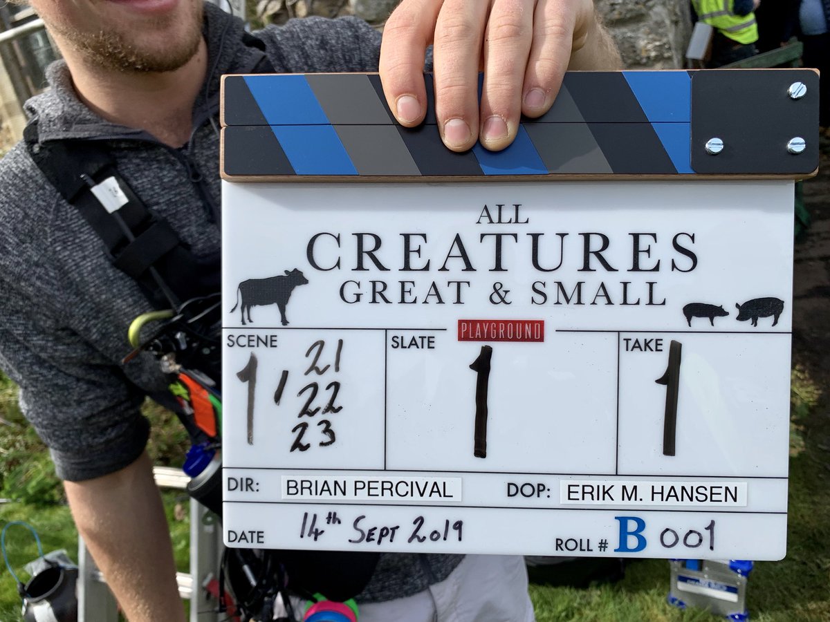 Delighted to say that we started work on ALL CREATURES GREAT AND SMALL this month. I’m playing Siegfried Farnon.For  #Playground in 2020  https://www.pbs.org/wgbh/masterpiece/specialfeatures/all-creatures-great-small-casting-news/