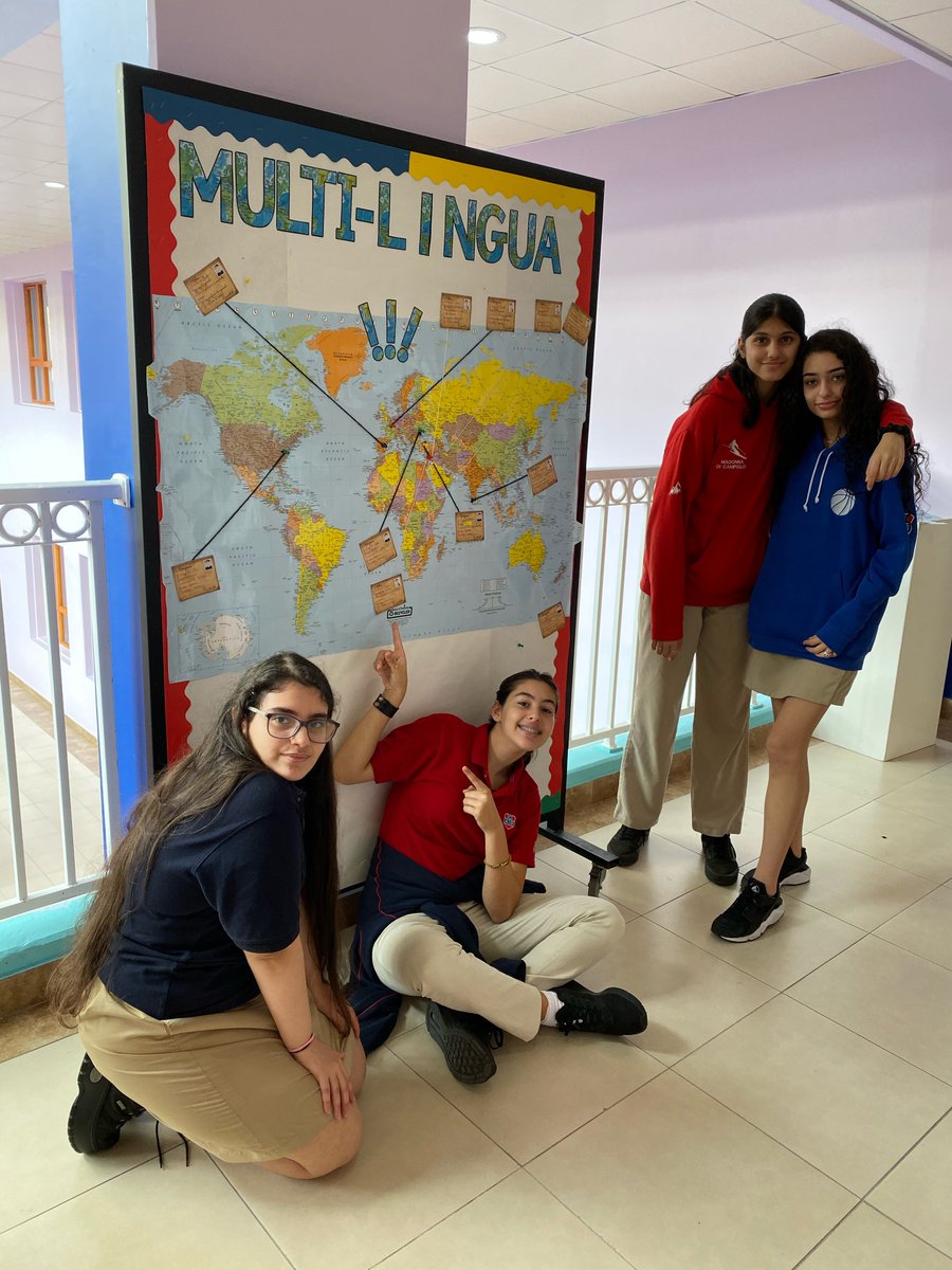 GRADE 9 Spanish students present themselves and talk about their home countries in Spanish. They also locate them on the map! Muy bien chicas!INTEGRITY AND RESPECT!
