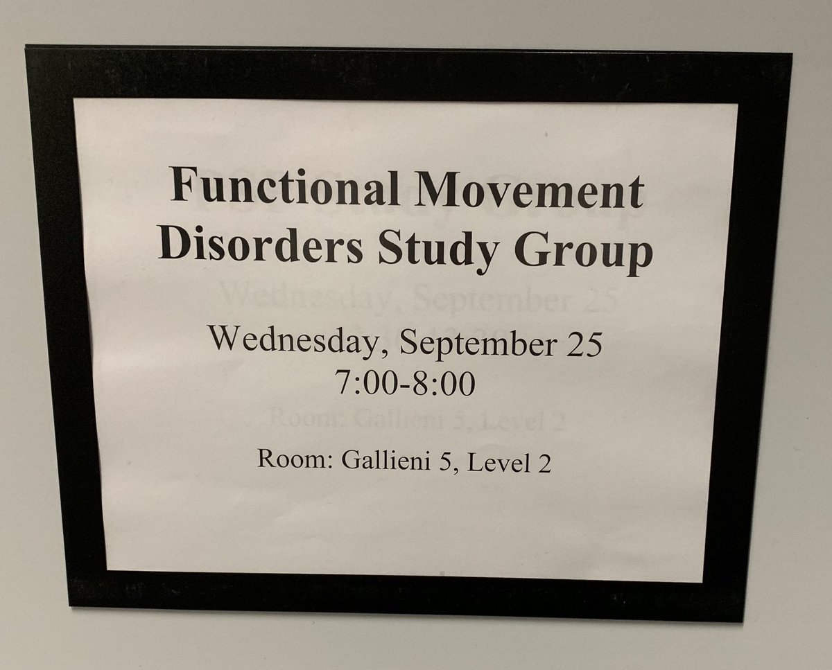 LaFaverMD's tweet photo. A packed room and lots of energy and good ideas at the FMD Study group meeting this morning - great things to come! #MDSCongress @movedisorder #FNDAware @jonstoneneuro @MarkHallett007 @SarahLidstone @SelmaAybek https://t.co/U6xb87yWG9