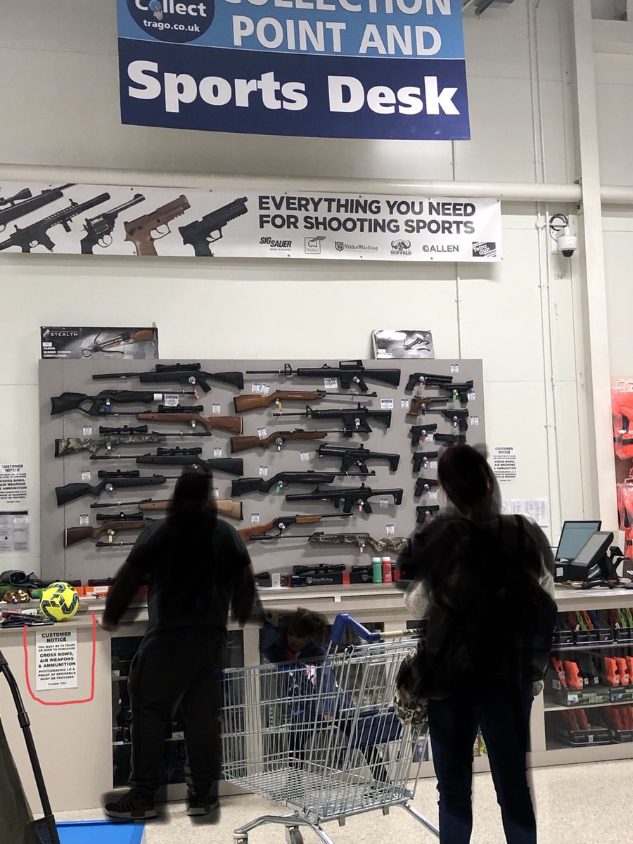 Welcome to the USA..no it’s S Wales. It’s a strange idea I know but do we really NEED to be maiming/killing and do we NEED to hold one of these to feel human.Whilst I see the sport logo what sport do you NEED to do?GET A GRIP ON LIFE AND NO ON ONE OF THESE. #tragomills #gun