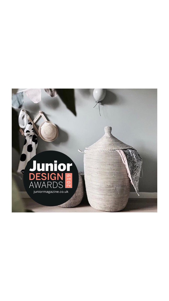 Artisanne  is off to @JuniorAwards19 this morning to meet all the other nominated brands!🤞😀#fairtrade #interioraccesory #handmadebaskets