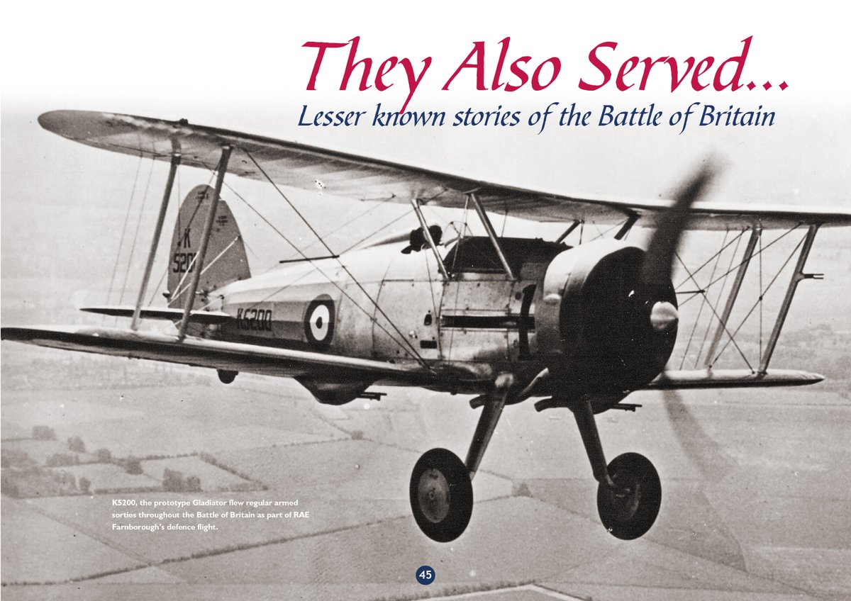 THEY ALSO SERVED...
Lesser known stories of the Battle of Britain.
Read the full article for FREE in Issue 9 of Wingleader Magazine >>> wingleadermagazine.com/issue9?page=45
Please retweet :-)