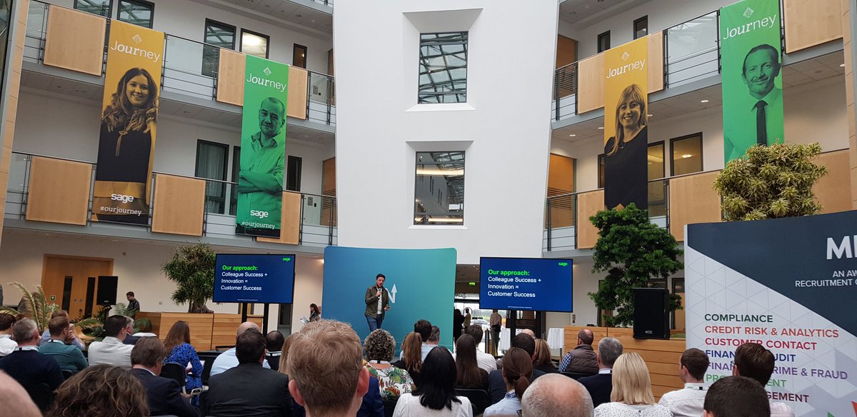 codeacuk's tweet image. A great approach to Customer Success!

"Colleague success + Innovation = Customer Success" Michael Office @BizTechMO VP Product, @sageuk 

#FintechNorth #fintech #NETech