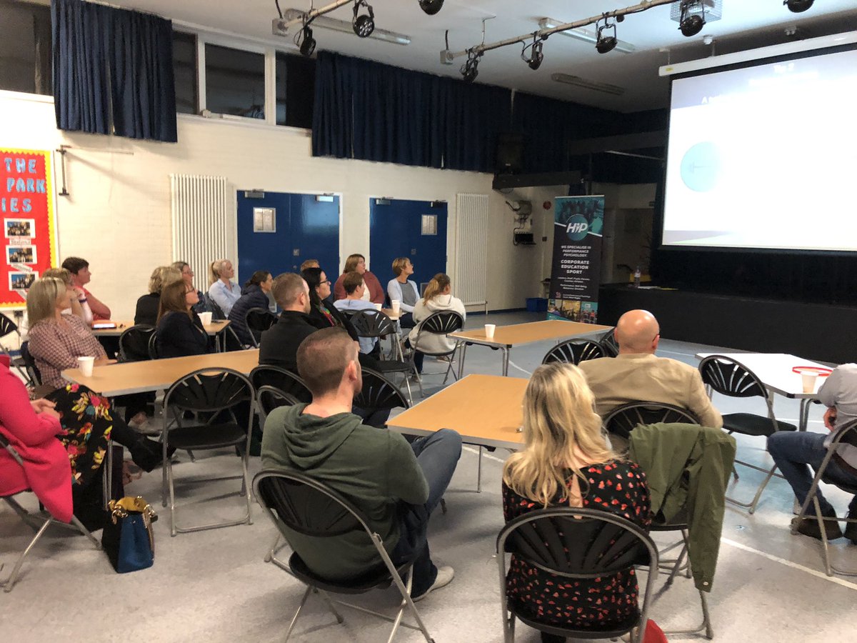 HIPpsychology's tweet photo. An action packed day yesterday where we delivered 3 sessions to the fantastic pupils @ComgallsBangor and @Grangeparkps during the day. We followed this with an engaging parental session in the evening. Thanks for the invite again this year. #helpingimproveperformance #hipprimary https://t.co/g2GDIGlois