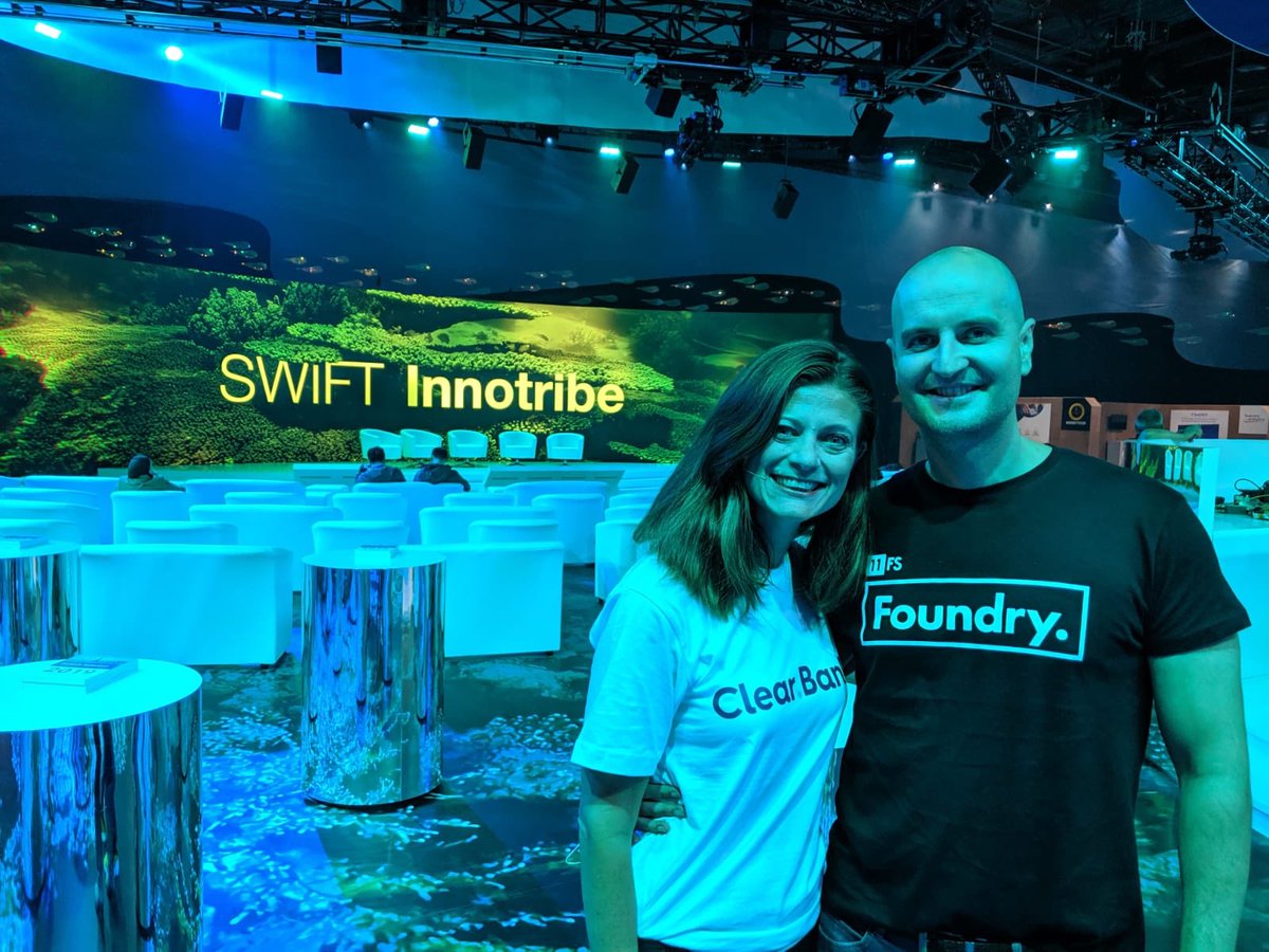 #11FSOnTour #SpecialTs #FintechFriends if you are at <a href="/Sibos/">Sibos</a> this year... get Andy to pitch Foundry to you today, man is learning fast!