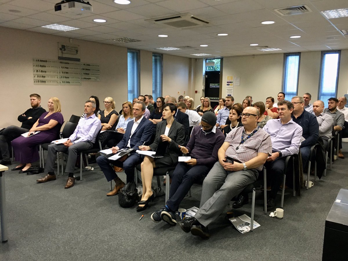 Our first #MicrosoftTeams workshop is underway down at <a href="/elancschamber/">East Lancashire Chamber of Commerce</a>.. Nice to have a full house enjoying the session delivered by <a href="/markedwards1999/">Mark Edwards</a> &amp; Andrew Brookfield. The bacon &amp; sausage butties are going down a treat too! 😜 Many thanks to everyone for attending 👍