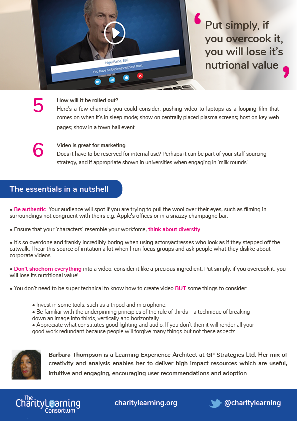 charitylearning's tweet photo. Are you using video for #learning?

Here are some top tips from @CaribThompson https://t.co/pEh6ekhUmU