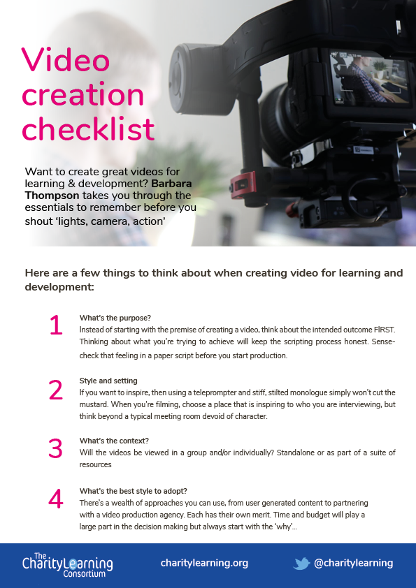 charitylearning's tweet photo. Are you using video for #learning?

Here are some top tips from @CaribThompson https://t.co/pEh6ekhUmU