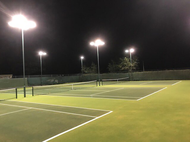 ChilternSports's tweet photo. Three court block at Stourbridge LTC surfaced in ⁦@TigerTurfUK⁩ Advantage Pro synthetic grass, the number one choice for clubs.
@Sapca quality #Tennis https://t.co/Yknk6eM740