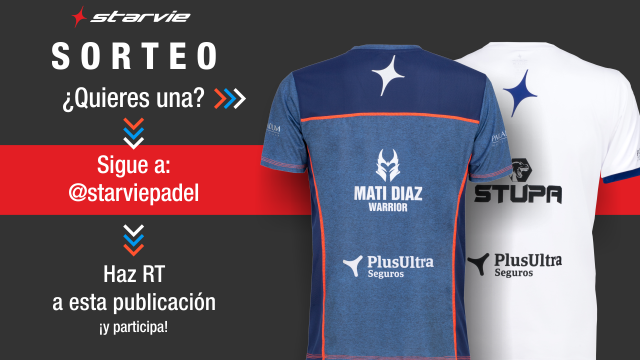 starviepadel's tweet photo. 💥SORTEO💥 ¡👕Las camisetas de @MatiDiazWarrior
 y @FrancoStupaczuk están en juego y pueden ser tuyas!
Solo tienes que seguir las instrucciones de la imagen 👇
¡SUERTE!🙌
#TeamStarVie⭐️
*Válido hasta el 30/9 https://t.co/wDlWcXhZH0