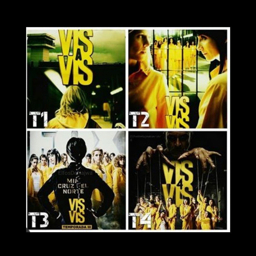 elfosdenajwa's tweet photo. DISPONIBLES TODAS LAS TEMPORADAS DE #VISAVIS EN #NETFLIX 🖤💛🖤
#VisAVis1 #VisAVis2 #VisAVis3 #VisAVis4 #MareaAmarilla. https://t.co/NRyWHb6YyV