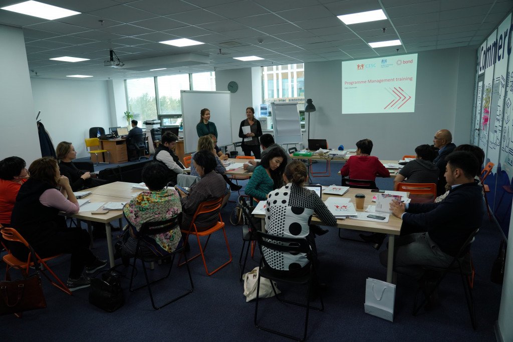 With the support of British Embassy Nur-Sultan, the Civil Initiatives Support Centre organized a two-day training on programme management for representatives of Kazakhstani NGOs. 
❗️The aim of the training - developing 🇰🇿NGOs’ capacity to manage civil society projects. #UKinKZ