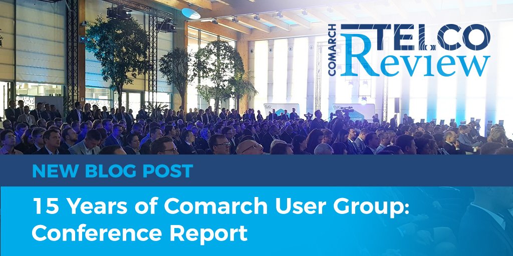 Comarch_Comms's tweet image. Read roundup of Comarch User Group 2019 conference: bit.ly/2kYJXqH
#CUG2019 #TelcoReview