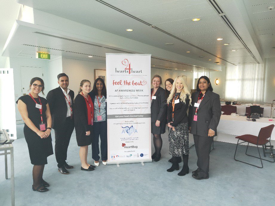 hearts4heart's tweet photo. #AFAwarenessWeek was a huge success - thanks to all your efforts and contributions. Some of you were too busy to take photos but here are a few of the highlights we received. #FeeltheBeat #AFAwarenessWeek https://t.co/cGZLHajyvE