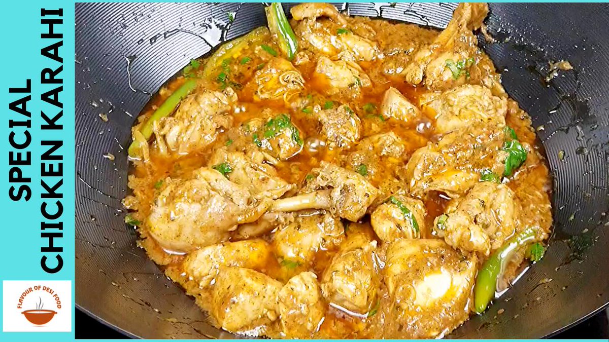 FlavourDesi's tweet photo. Street Style Chicken Karahi Recipe by #Flavourofdesifood with Sumaira. 
Full Recipe on my Youtube Channel
https://t.co/a7DdD8QdOX

#Chicken #Karahi #Pakistanifood #Streetstyle #Desifood #indianfood #Pakistanifood https://t.co/mRdYy8jCpM