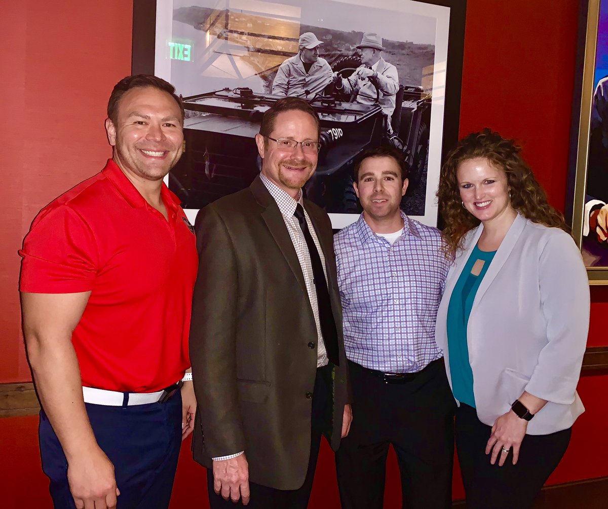 Drs. John Alm, Megan Clark, and Greg Herman take part in a spasticity workshop led by Dr. Joseph Burris, Chair of the AAPM&amp;R GME Committee and Residency Director at the Univ. of Missouri. #AAPMR #AAP #ACRM #physiatry