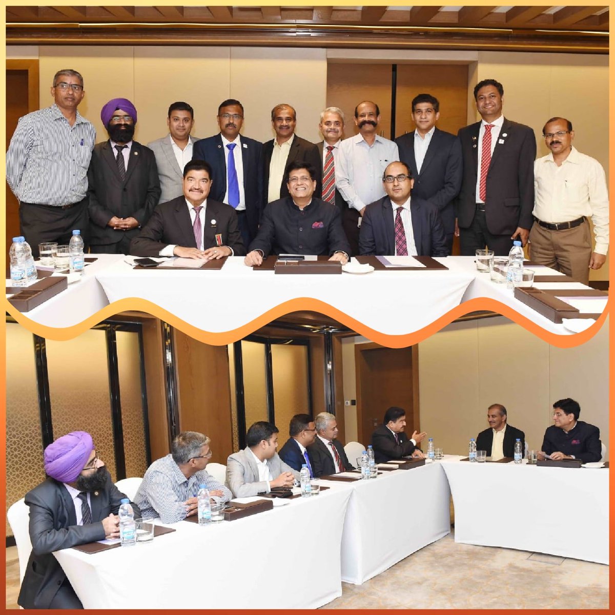 PrabhdeepFCA's tweet photo. Met Honorable Minister Shri Piyush Goyal Ji in Dubai as part of PIOCCI' s Gulf Chapter delegation!!
@shrikids @HHBelagur @cgidubai
#PIOCCI #PiyushGoyal #Dubai #skills https://t.co/FNkTEfXCfF