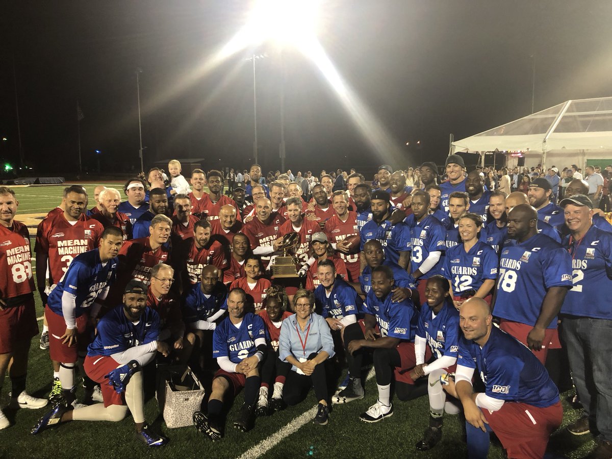 CongFootball's tweet photo. A special thanks to all of the players who came out tonight and thank you to all of our fans, family, and friends for supporting The Capitol Police Memorial Fund, @OurMilitaryKids, and A Advantage 4 Kids on this incredible evening! #CFG19 #Unity #Charity #Community 🏈🇺🇸 https://t.co/sLrB8KnGmf