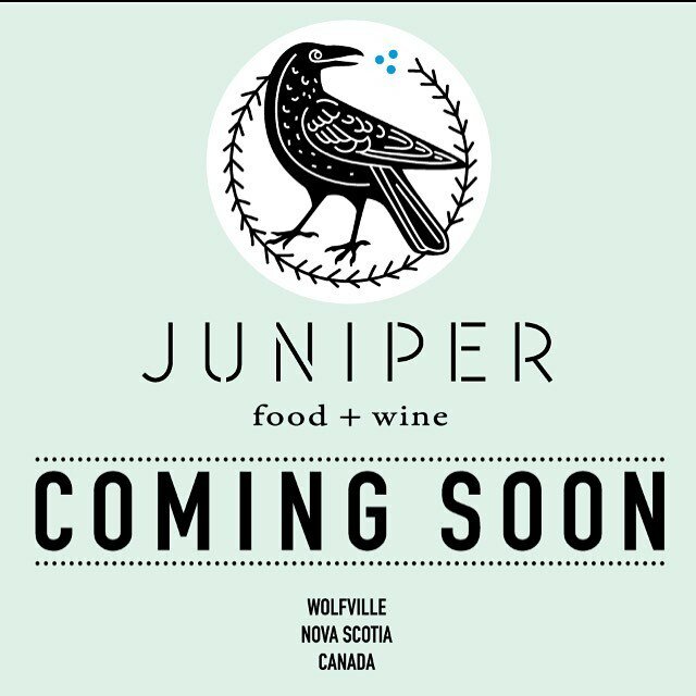 FoodlinerTO's tweet photo. The time has come to share a secret with you! Introducing @juniperfoodwine a neighbourhood restaurant from Chef Geoff and Lucy  Hopgood! We are planting roots here in NS and we love it! Hope to see you soon. #nsfood #nswine #chefsofinstagram #winecountry @annapolissalt https://t.co/n3U2naLmnR