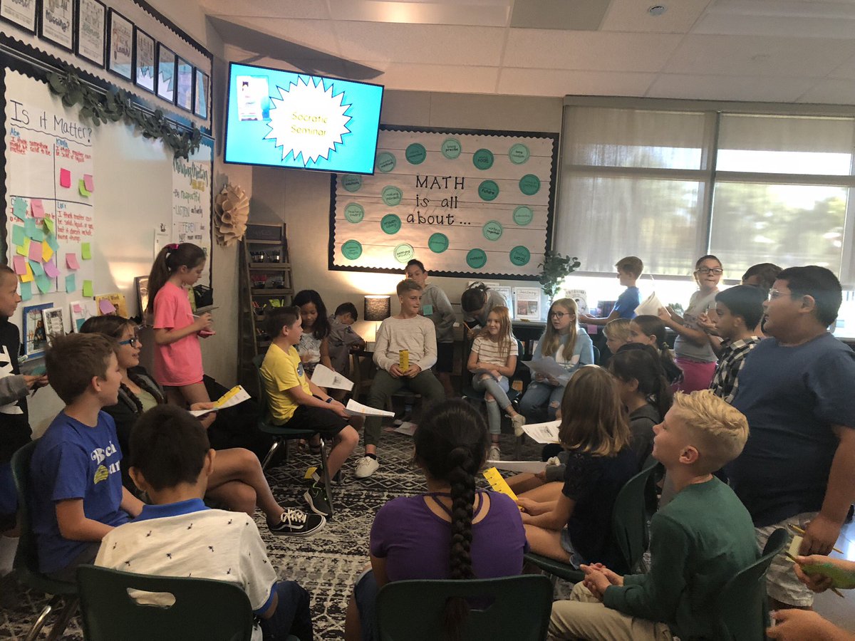 My students love to talk! What better way than productive discussions centered around engaging texts! #DentonDragonsVisalia