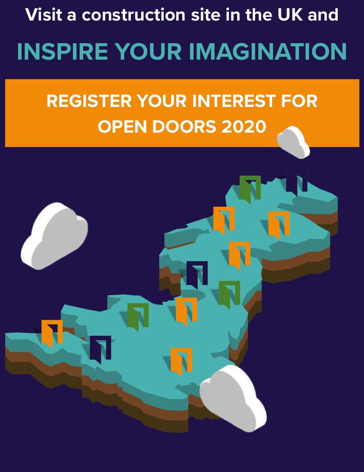 GATCareers_Emp's tweet photo. Register now for this excellent opportunity to visit a construction site from 16th - 21st March 2020.  Booking available from 6th January.  Participating sites across the UK @BuildUK @CareerMapNews #constructioncareers #workplaceexperiences https://t.co/xHTSlQyRgI