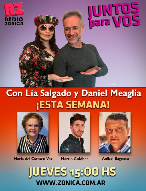 danielmeaglia's tweet photo. Un jueves c todo!!!!
@lia_salgadoOK @juntosparavosok @RADIOZONICA https://t.co/gTOAHekDNS