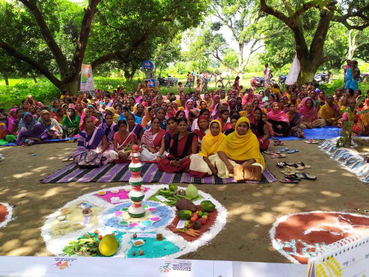 SbpPurnea's tweet photo. On 23rd September 2019, Block level Poshan mela was organised in Kasba block. Role-play on increasing awareness around Anemia was also organised. Here are some glimpse of the event. @smritiirani @rahulias6  @BRPOSHAN @POSHAN_Official @brlps_jeevika #PoshanMaah2019 https://t.co/8ai6DL1IlF