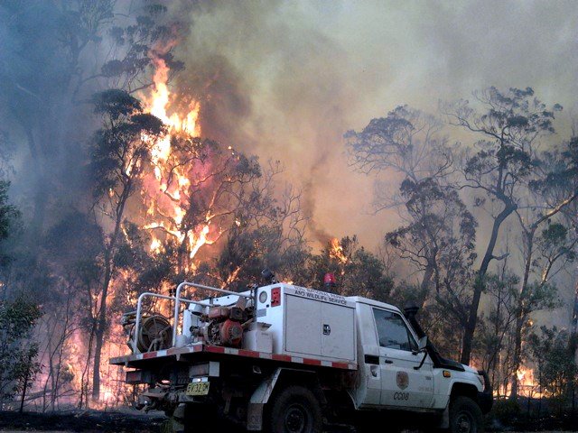 AWUnion's tweet photo. This is the reality of what firefighters are experiencing on the front lines. It's these brave men and women who protect us from disaster.

These photos were taken in regional NSW of proud AWU members.

We are proud of the work AWU members every day. https://t.co/AsrqQB1ETE