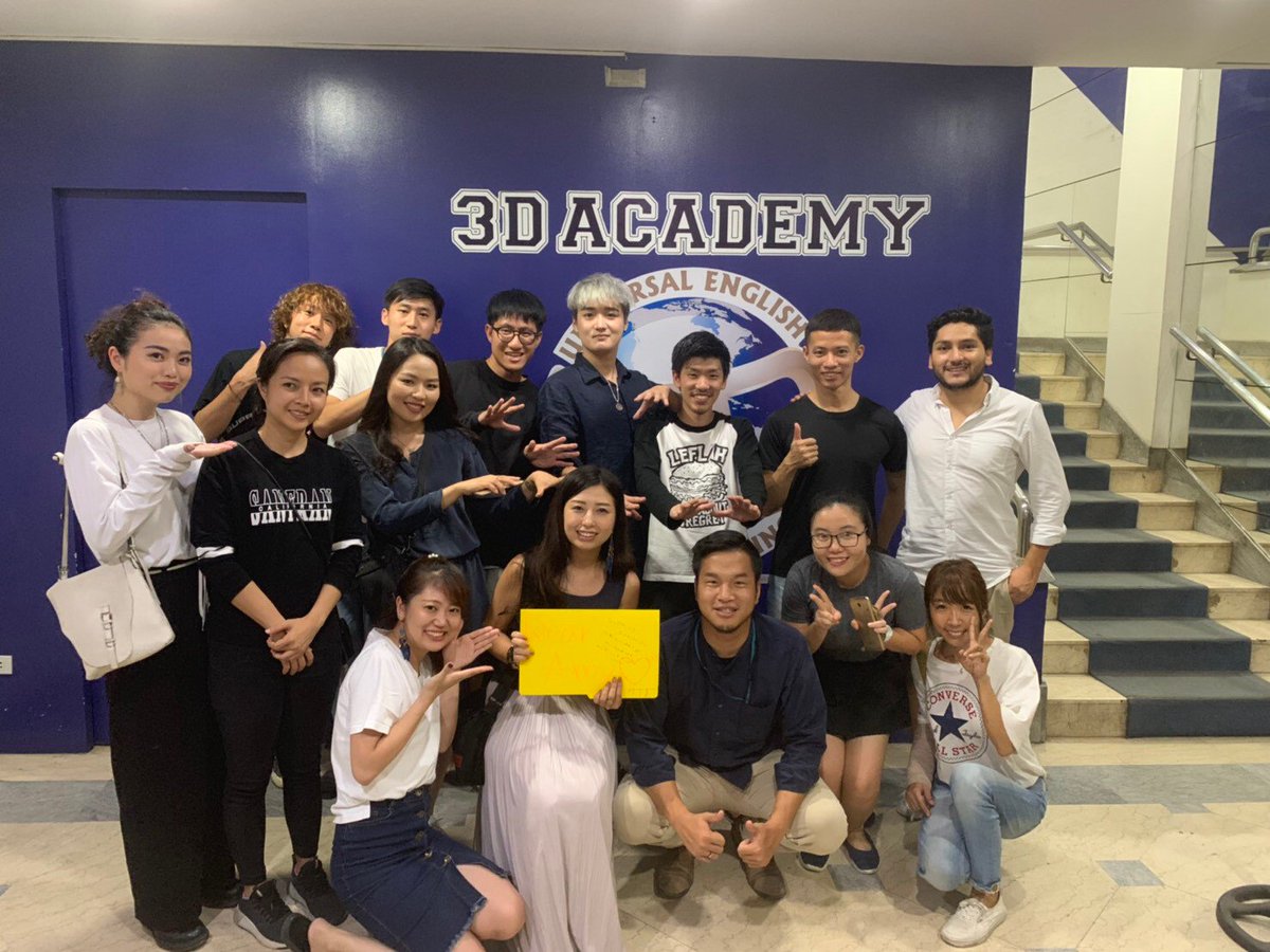 3D_Universal_Ac's tweet photo. 歓迎会、送別会を兼ねて、3D ACADEMYとZEN Englishの国際色豊かなスタッフ一同でお食事会😊✨笑いあり涙ありの素敵な思い出となりました！Amyさん、インターンとして長い間一緒に働いてくれてありがとうございました！！また、皆大好きNamuさんもいよいよ、、😢✈ https://t.co/QwNkkaMiKv