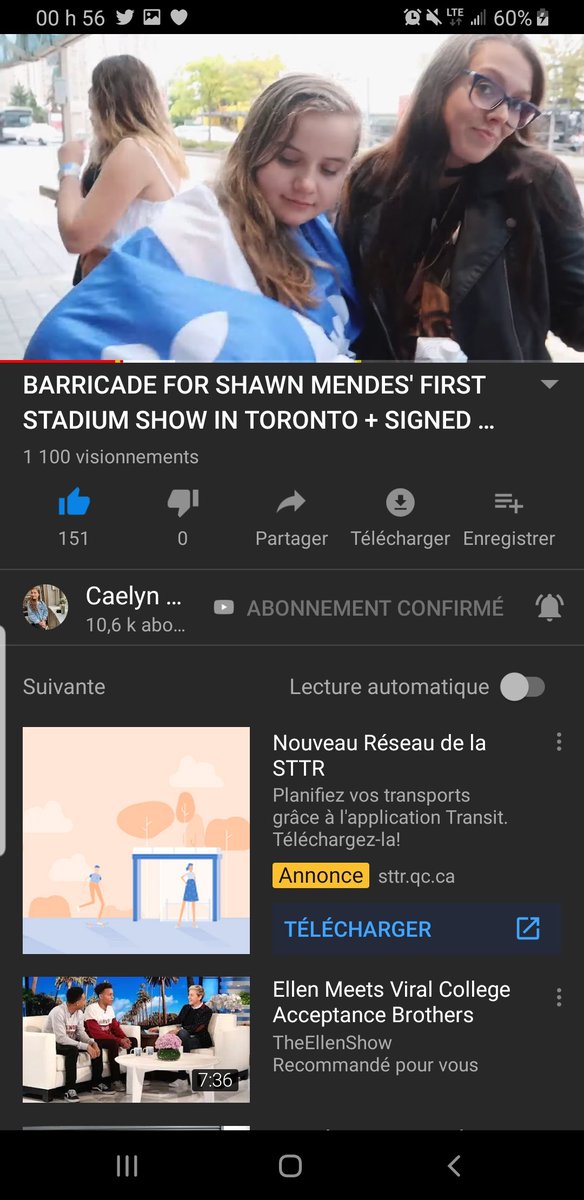 daphDelmaire's tweet photo. @Miss_Horan_14 We fucking made it into @caeIynanne 's vlog !!!! @SamovaOfficial you're there as well ! Check on my bucket list! ( Being in Caelyn's video ) ❤❤❤ #QuebecRepresent https://t.co/cVADDpdm6M