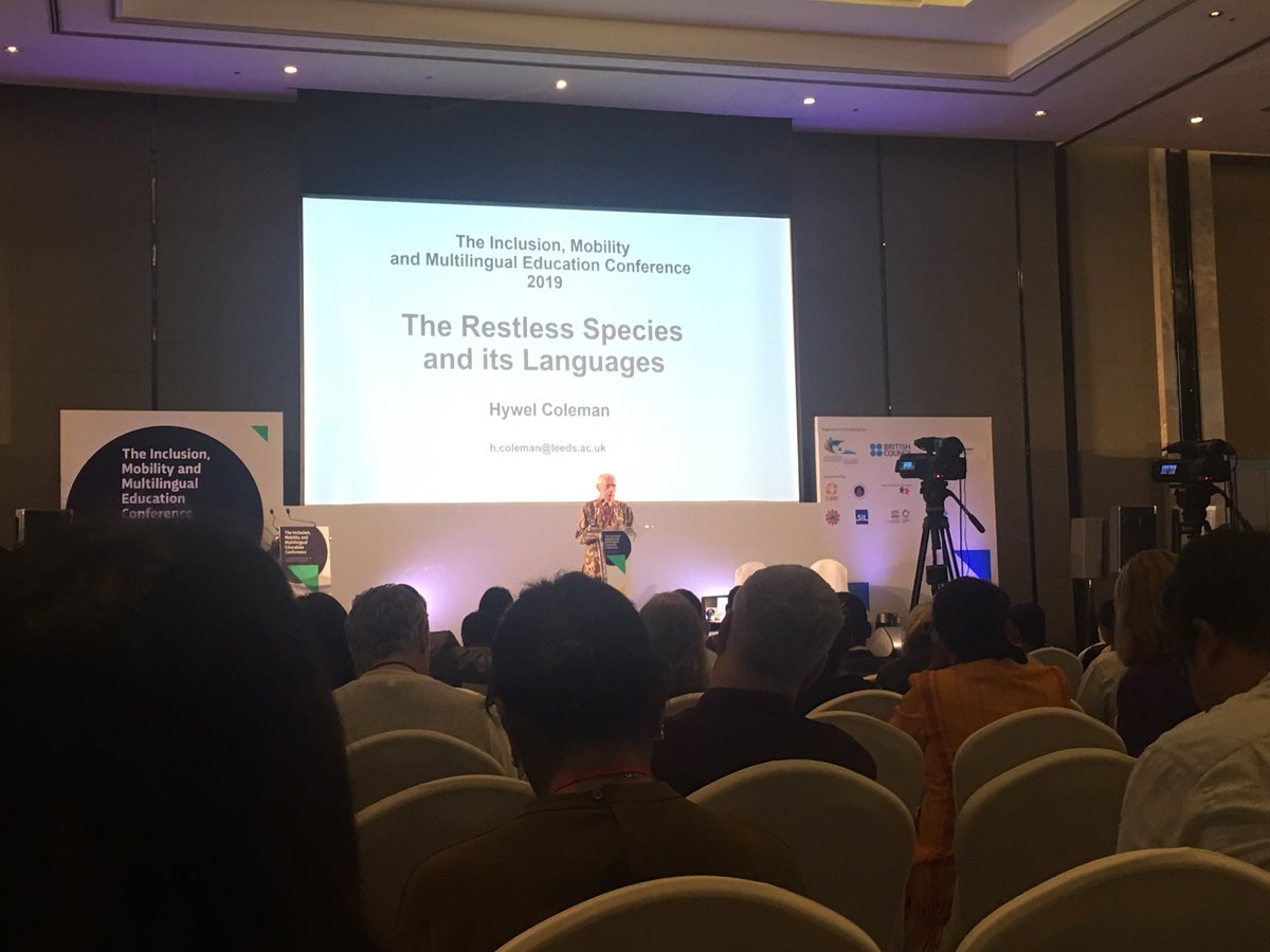 jesher09ph's tweet image. 2nd day of #immle19 conference. We may differ in languages but we are all members of a single family and roots.

Exploring and learning from other fellow asian countries. :) #curriculumcontent #languageEd #bridging #aGlobalProblem