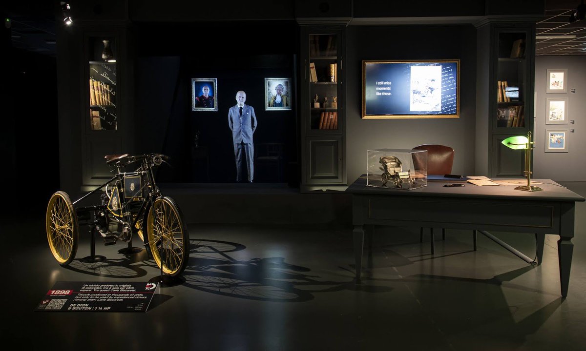EdoardoArpaia's tweet photo. Al @museoautotorino inaugurato uno spazio multimediale dedicato a #CarloBiscarettidiRuffia, che include 33 sue opere d’arte e un triciclo a motore De Dion Bouton 1 ¼ hp del 1898. @twitorino @chieleon @turismotorino @Abb_Musei #mauto #torino #museoauto
https://t.co/nvQLJt3ajo https://t.co/kvApzRgica