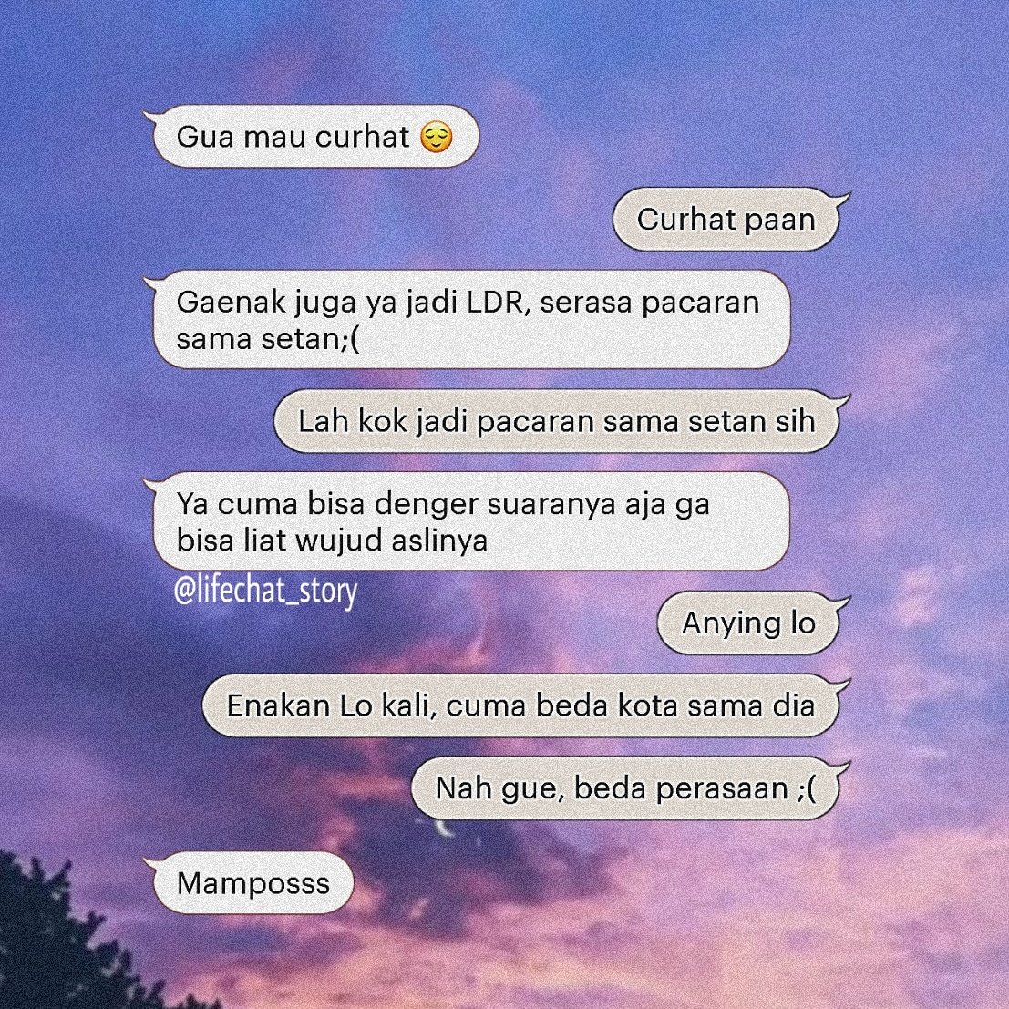 owpieeee's tweet photo. https://t.co/5XCuerQYli
LDR beda perasaan
Follow @lifechat_story di Instagram kalian supaya gak ketinggalan postingan chatstory nya!!!
#Chatime #Line #linechat #life #LDR https://t.co/bxelDKo3bA