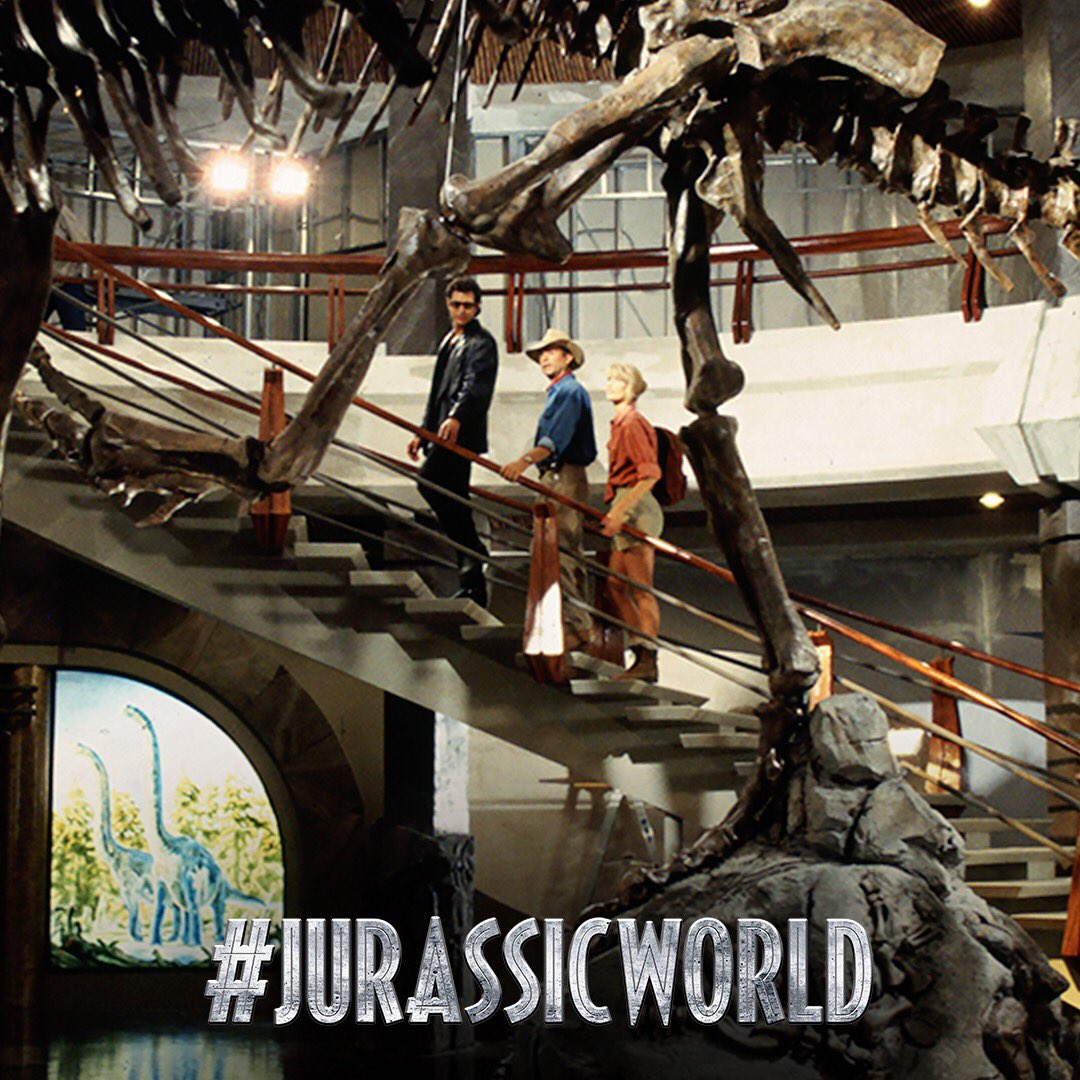 They’re back. Welcome to Jurassic World Alan Grant, Ellie Sattler & Ian Malcom. #2021