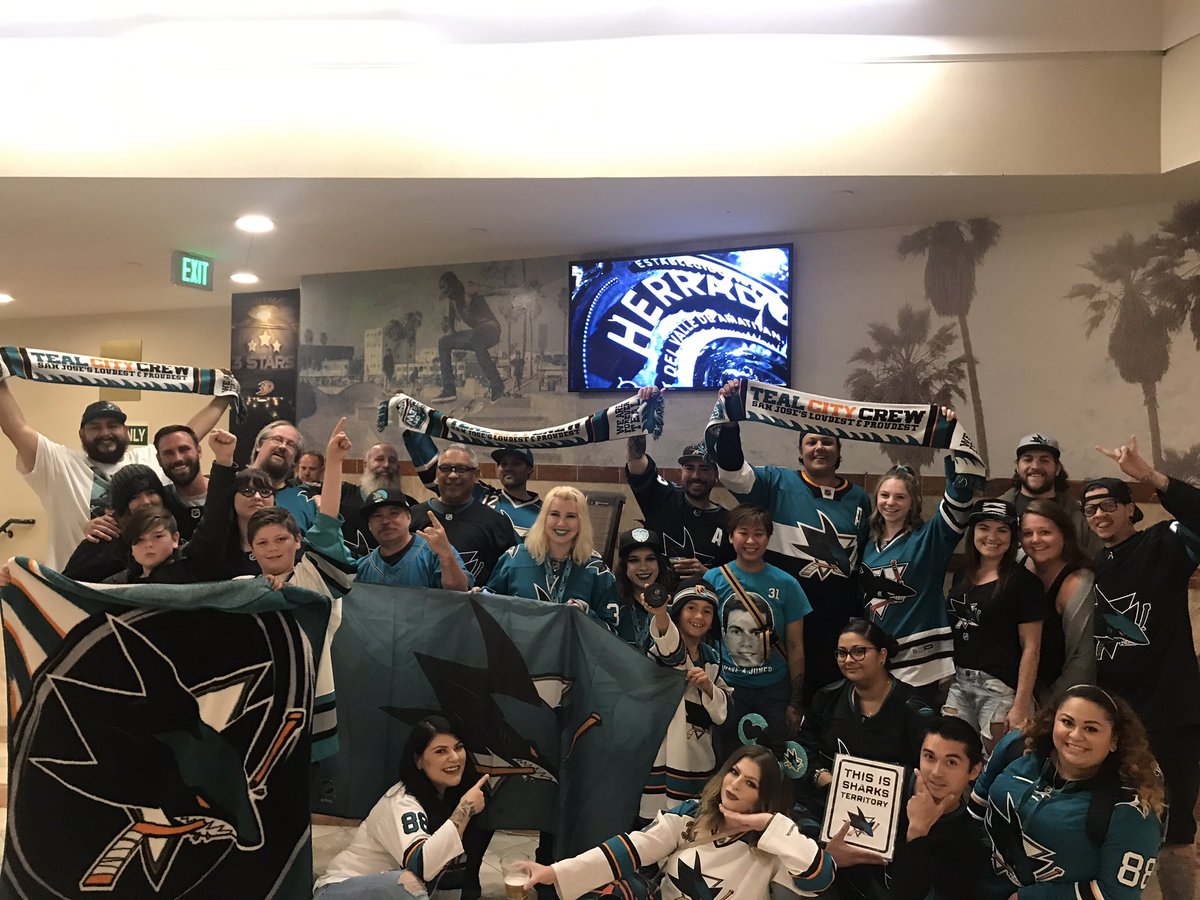 TCCSoCal's tweet photo. Thanks for showing up in the biggest way. You all are the best fans, the best family in the world. Cheers!! #SoCalSharks @SanJoseSharks @sjbarracuda https://t.co/bZjTfJiuMX