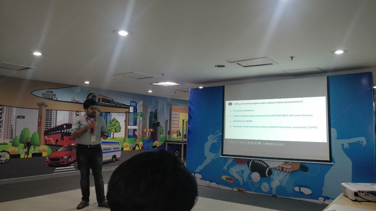 Our colleague <a href="/vinaykesari/">Vinay Kesari</a> from Setu presented a talk about the impact of Data protection bill to designers at world interaction design day #IxDD organised by <a href="/IxDA_Bangalore/">IxDA Bangalore</a>, <a href="/Adobe/">Adobe</a> &amp; <a href="/IBM/">IBM</a>

Some pointers around the talk 👇