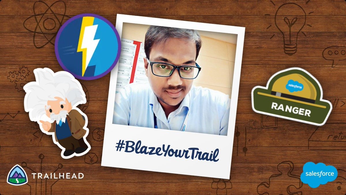 Create your own #BlazeYourTrail snapshot - here is mine.
Link - blazeyourtrail.herokuapp.com

@dubaiusergroup @madankhichi @trailhead @lexpisani @DivyeshArdeshan @kavindrapatel #Trailblazers #trailblazerscommunity #dubai #trailhead #D2C #CTA