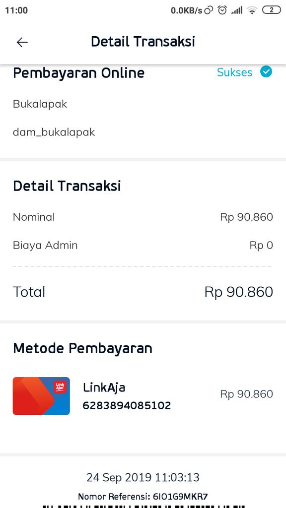 Ibat_Turahman's tweet photo. @linkaja Min kemarin saya transaksi di @bukalapak pembayaran pakai linkaja, saldo @linkaja saya sudah terpotong ko transaksi di @bukalapak saya belum terkonfirmasi ya, sampe sekarang transaksinya expired https://t.co/QvyHV2FPRt
