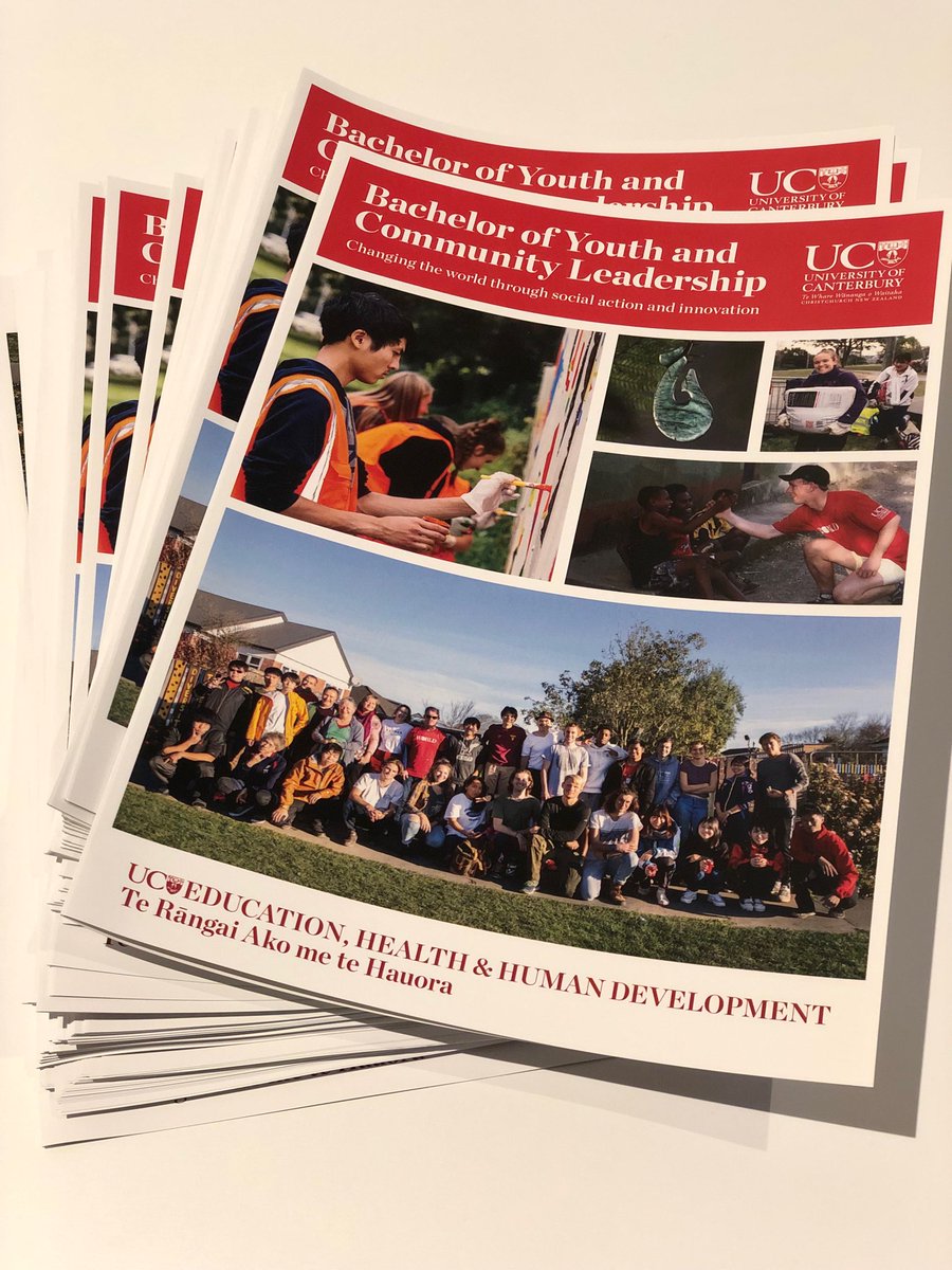 UCCWRI's tweet photo. This degree is designed in a way that values voice and choice, with exciting options like humanitarianism, activism, social entrepreneurship, and youth development. Just Epic!! ⁦@Anneliestbk⁩  ⁦@UCNZ⁩ https://t.co/49LMUFFo2P
