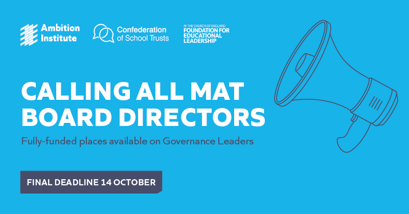 CSTvoice's tweet photo. ❗Dont forget to book your place on our Governance Leaders programme❗ in partnership with @Ambition_Inst &amp; @churchofengland. Deadline date fast approaching.
https://t.co/O9LrIKd38G https://t.co/Cr9qOxDHxu