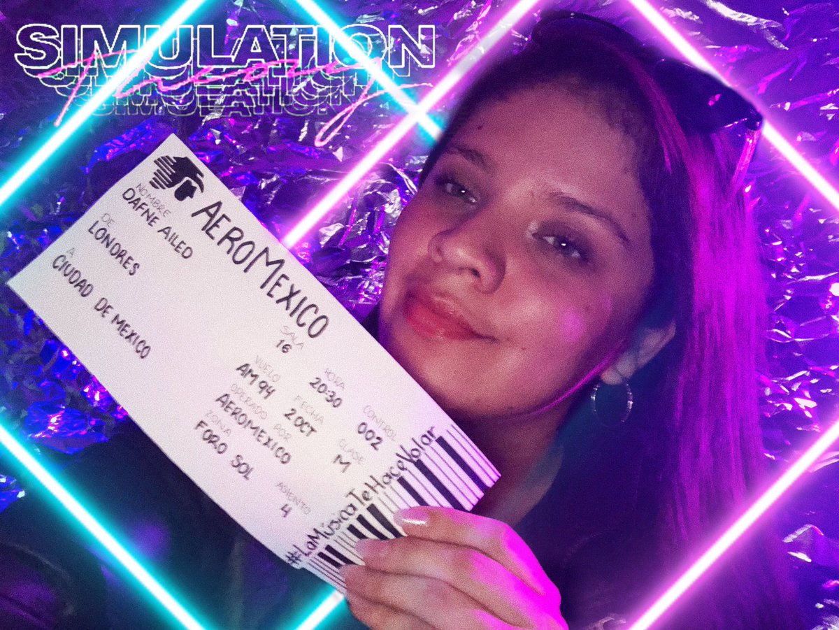 dafneailed_'s tweet photo. @Aeromexico Lista con mi pase de abordar para ir al #SimulationTour ✈️🎤 @Aeromexico #LaMúsicaTeHaceVolar https://t.co/PNCcxbhgYV