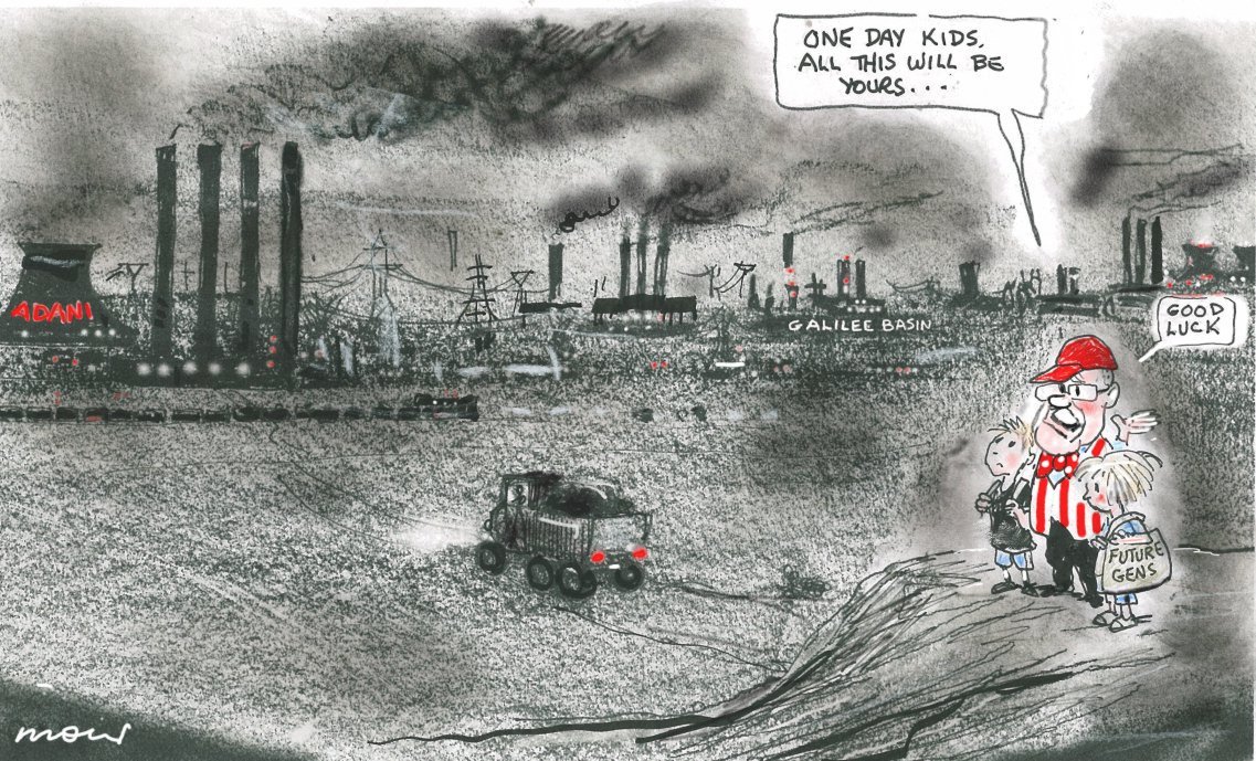 tveitdal's tweet photo. Climate Cartoon of the day: Good luck kids https://t.co/P1GOvweHcK