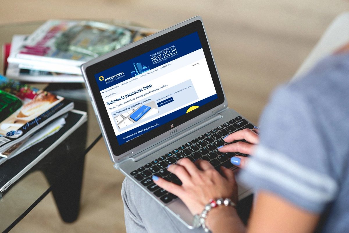 Online Visitor Registrations for the most awaited event of the year is NOW OPEN! 
Get solutions to all your Packaging &amp; Processing Needs at this MEGA TRADE FAIR!

Register here today: bookmyeticket.in/pacprocessfood…