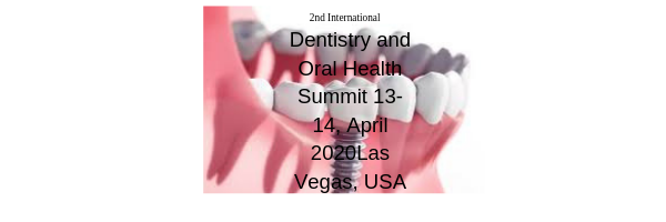 We feel pleasure to invite all the participants all around world to attend2nd International Dentistry and Oral Health Summit" going to be held in Las Vegas, USA during April 13-14, 2020.More details about the conference:  dentalcareconference.com